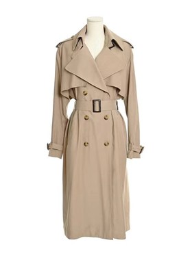 意式样板房衣柜衣帽间加长款秋冬女士衣服风衣外套呢子大衣连衣裙