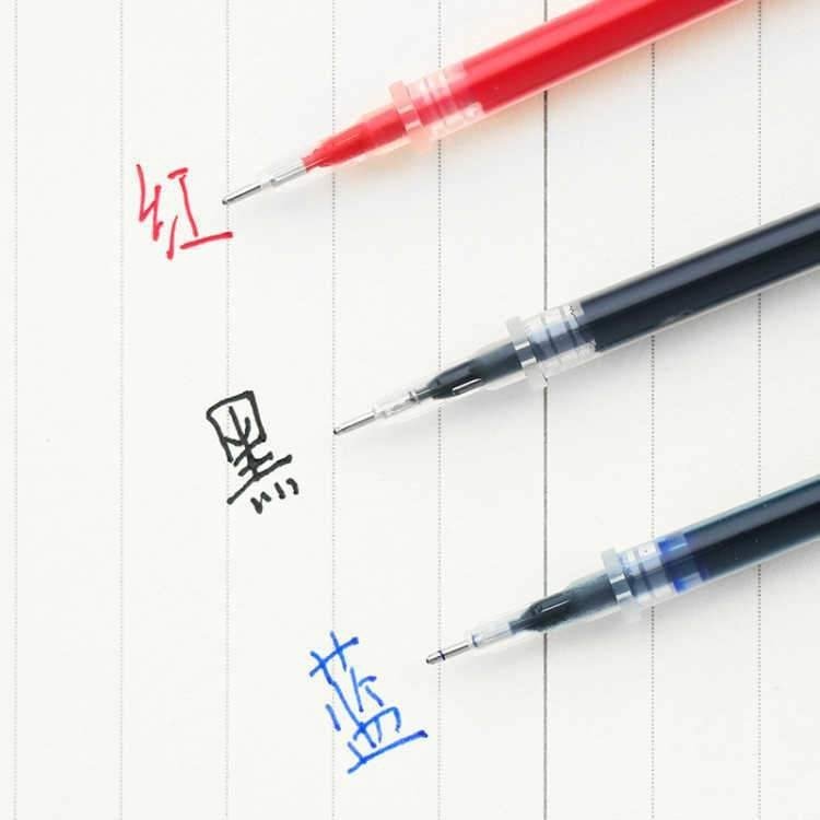 速发new [Buy minus] refill Black gel pen. m student office r - 图2