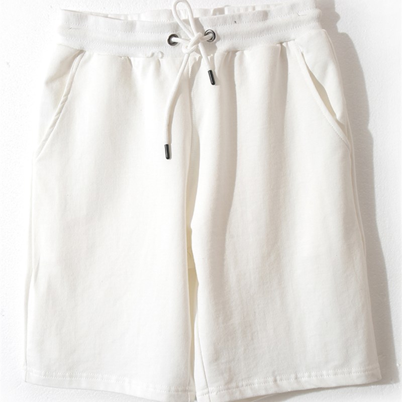 速发Summer Breathable Cotton Sweatshorts Men Sportswear Fash - 图3