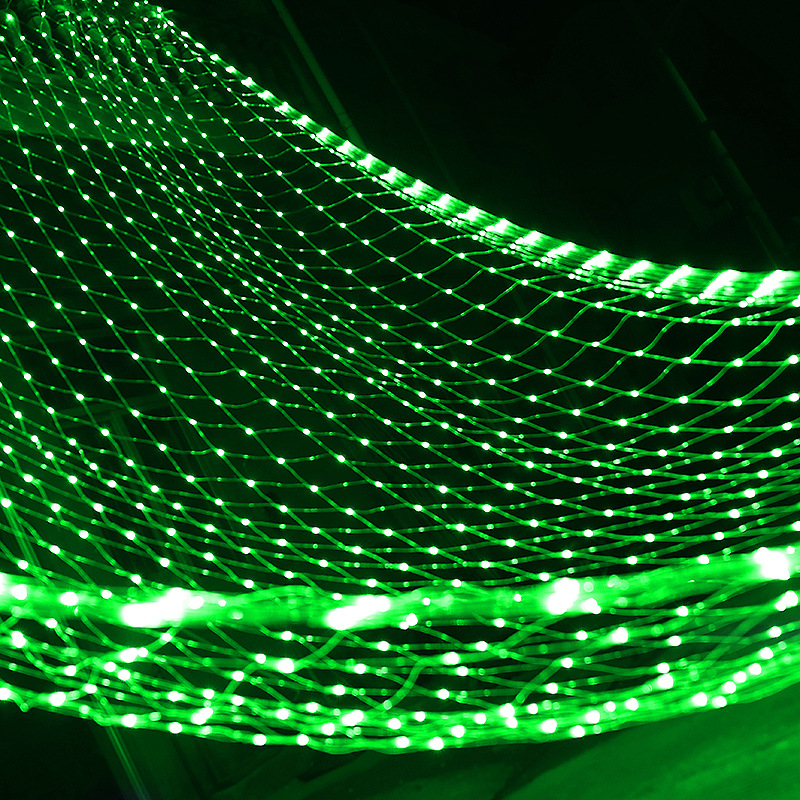 速发1.5X1.5M 2x2M 3x2M 6x4M LED Net Mesh Fairy String Light - 图1