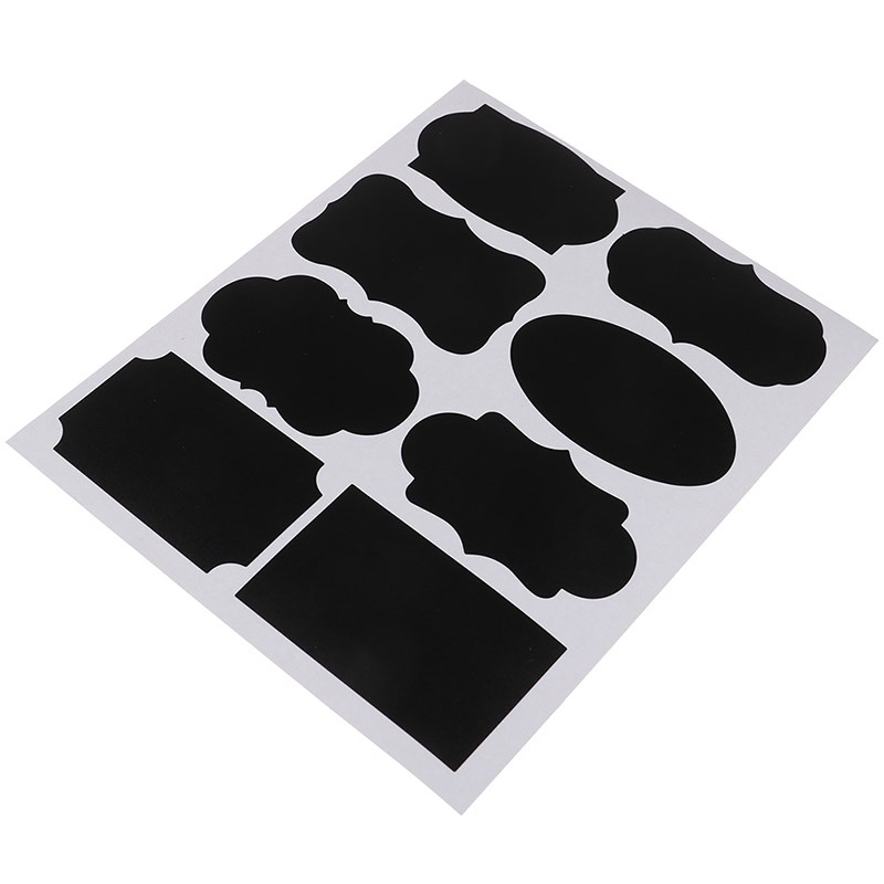 极速72pcs Blackboard Craft Kitchen Jar Organizer Labels Chal - 图2