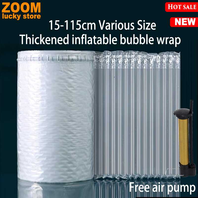 极速Thickened inflatable bubble film packing Buffer bubble w-图0