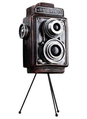 复古相机模型创意80后怀旧老式老物件小摆件P咖啡厅酒柜装饰品摆