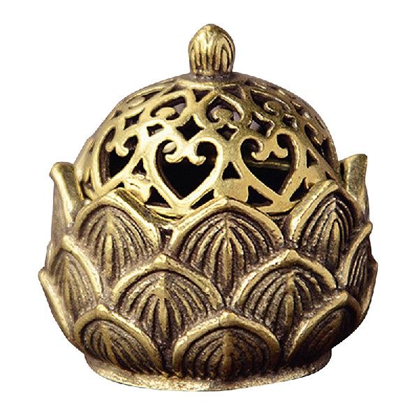 推荐Decorative Incense Burner Copper Incenser Holder Censer - 图0