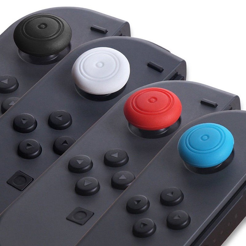 2pcs Silicone Gel Thumb Stick Grip Caps Gamepad Analog Joyst - 图2