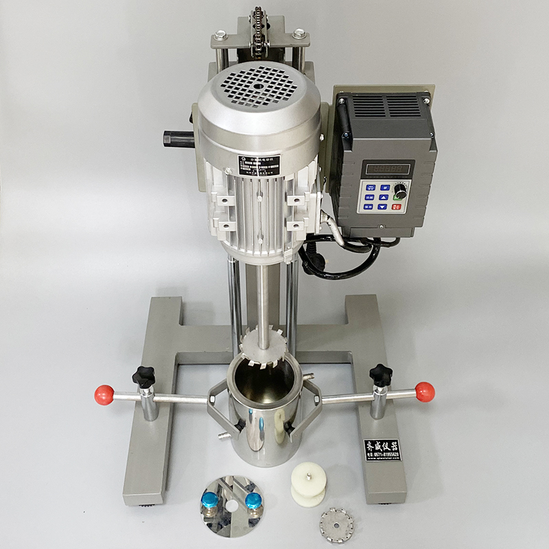 数显调速搅拌机高速研磨分散机实验室电动涂料油墨变频砂磨分散器
