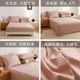 Skin-friendly Class A 1d00 long velvet cotton full cotton wool single piece bed sheet thickened warm plain color bed sheet can be customized