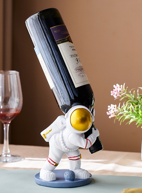 葡萄红酒架摆件轻奢高档家居创意玄关餐边桌电视柜客厅酒柜装饰品