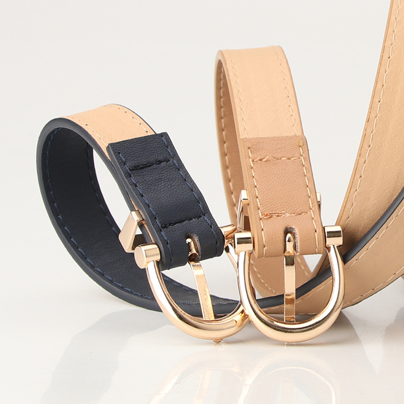 推荐Leather Female Belt Strap Black Brown Green Women Belts - 图2