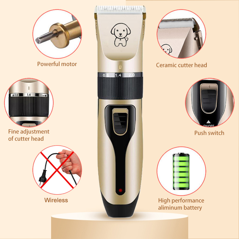 Dog Clipper Dog HnairRClippebs Grooming  (Pet/Cat/Dog/ abrit - 图1