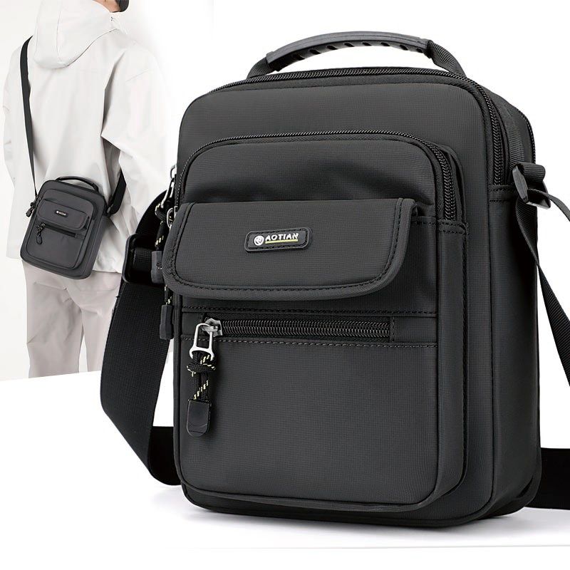 斜挎包男新款时尚牛津布单肩包男包休闲小挎包男士大容量潮流男包,淘宝优惠券,粉丝福利购,淘宝优惠卷