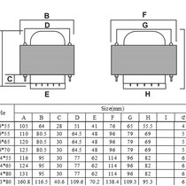 New brand new Z11 sheet h280W bile machine power transformer suitable for 300B 2A3 45 71A etc.