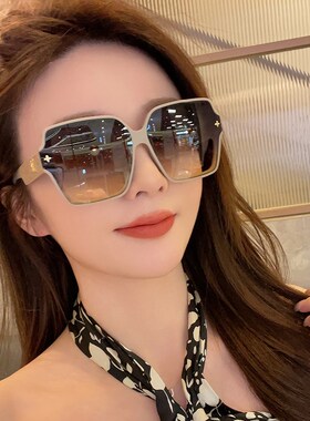墨镜女2024年新款级感ins风大脸显瘦夏季防晒防紫外线太阳眼镜