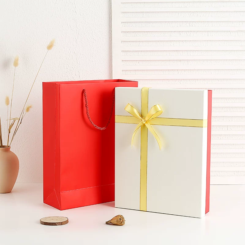 [Быстрая отправка Gift Box с сеткой ветра 0.5 hipster большая упаковочная коробка красная]