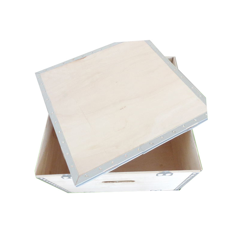 可拆卸卡扣免g熏蒸便装箱 机械设备包装木箱子 耐用包捷木包装箱 - 图2