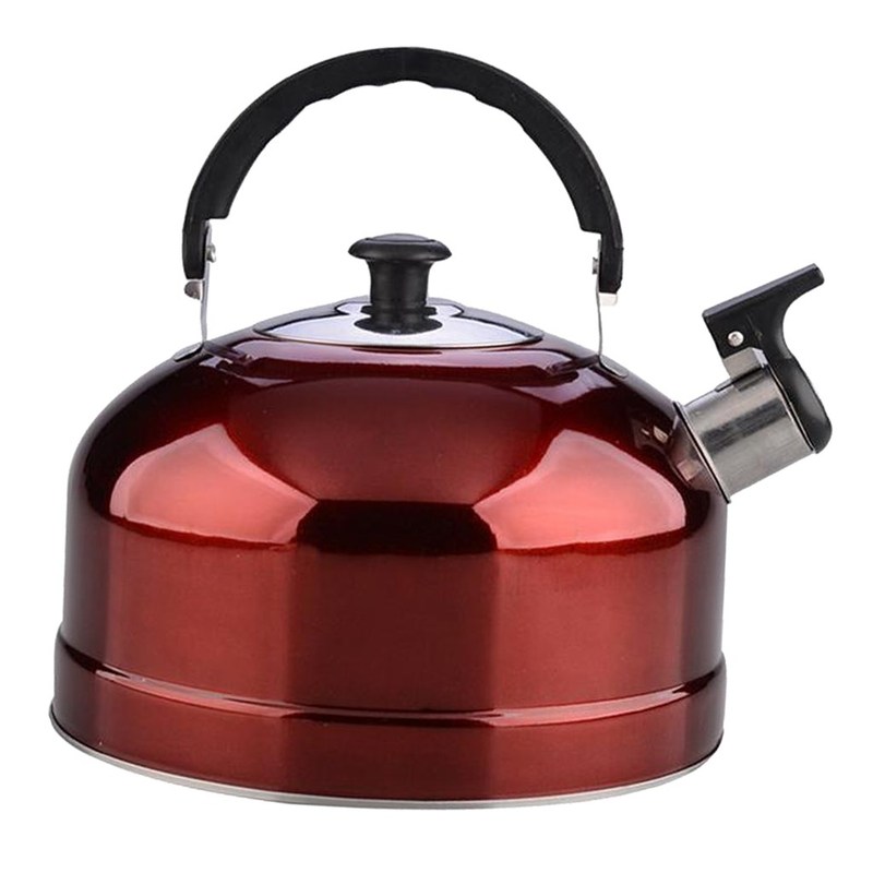 新品Whistling Tea Kettle Stainless Steel Stovetop Teakettle - 图1