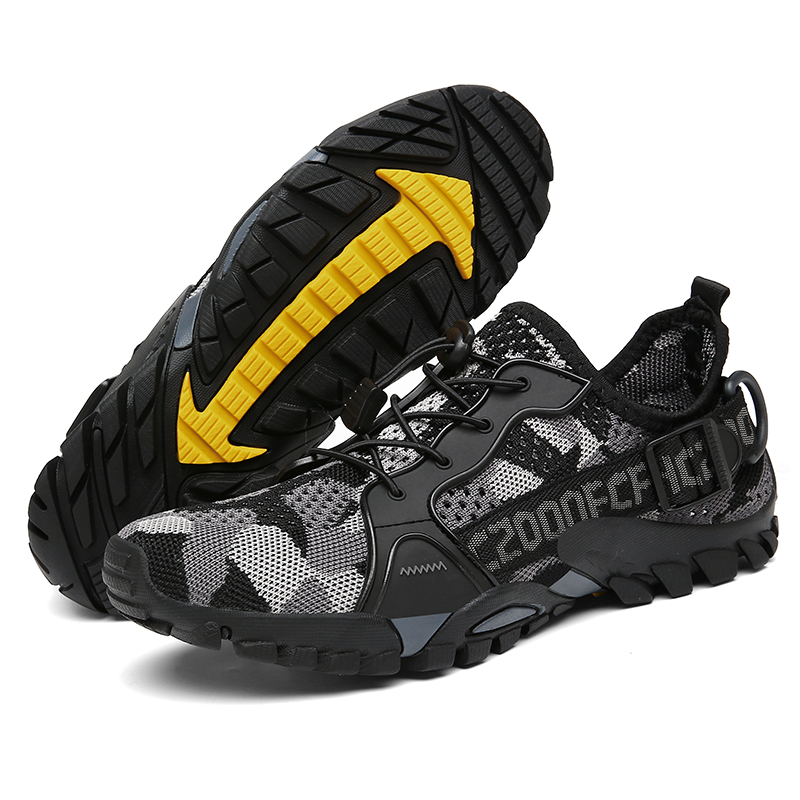 推荐2021 Mesh Breathable Hiking Shoes Men Size 36-47 Mens Sn - 图1