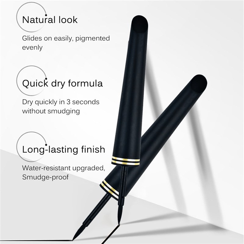 极速1 Pc NEW Black Long-lasting Waterproof Eyeliner Liquid E - 图2