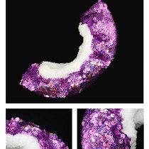 Towel-like sleeves Water Absorption Strong Suede Rust Ice Skating Knife Hairy Anti-Knife Set of knife sleeve bronzed and drilled ice-knife set