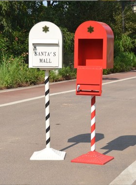 复古铁艺信箱邮箱摆件餐厅酒吧商场G影楼信报箱网红装饰摄影道具