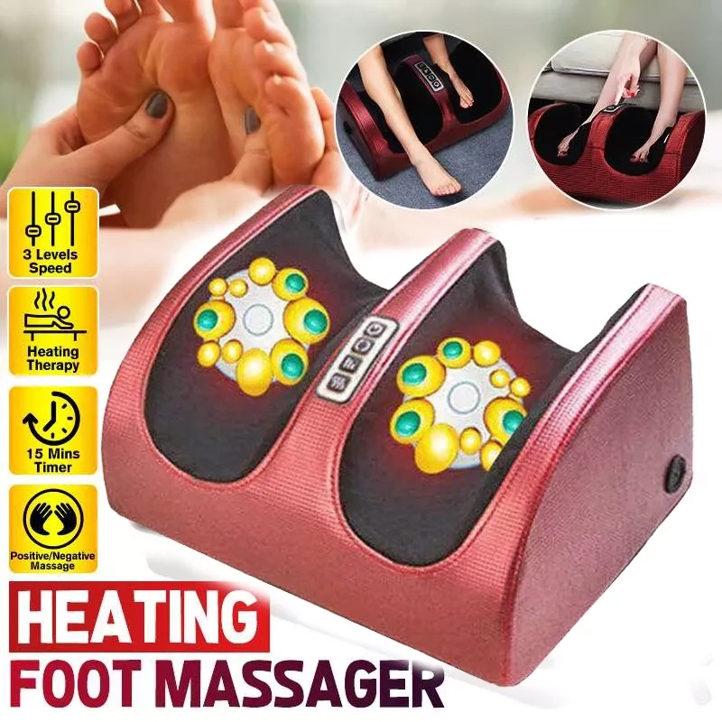 网红Electric Shiatsu Foot Massage Machine Hot Compress Foot-图0