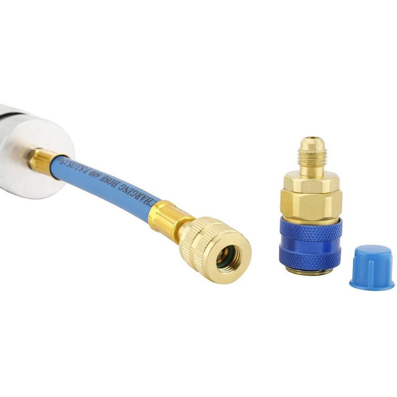 新品A/C Oil and Dye Injector Hand Turn Screw-in Air Conditio - 图3