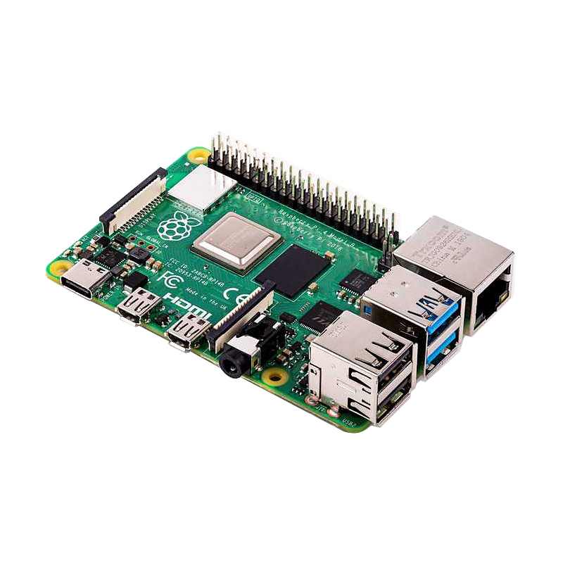 树莓派4代B型Raspberry pi 4B双频蓝牙5.0 WIFI 4K输出python套件-图2