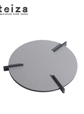 现代轻奢金属皮革灰色托盘收纳盒样板间售楼处客厅酒店摆件