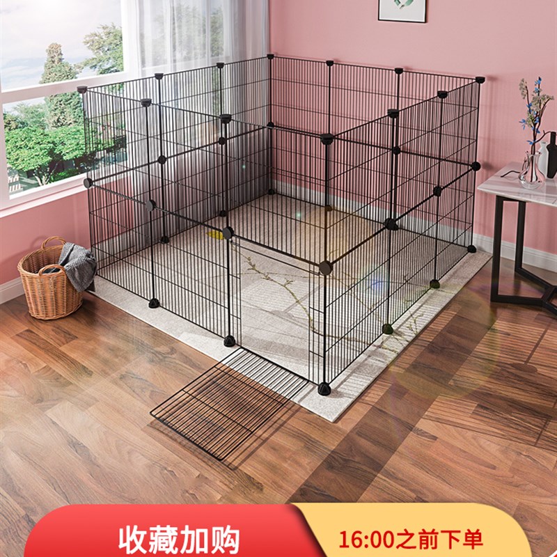 ldable Pet Playpen Iron Fence PuppycKenneXl dog  a - 图2