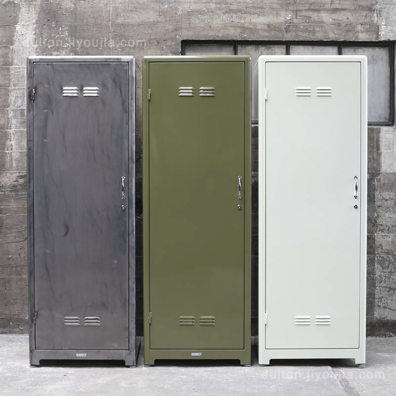 稻谷藏库DULTON金属更衣柜 家用简约防水收纳储物柜子 运费到付 - 图1