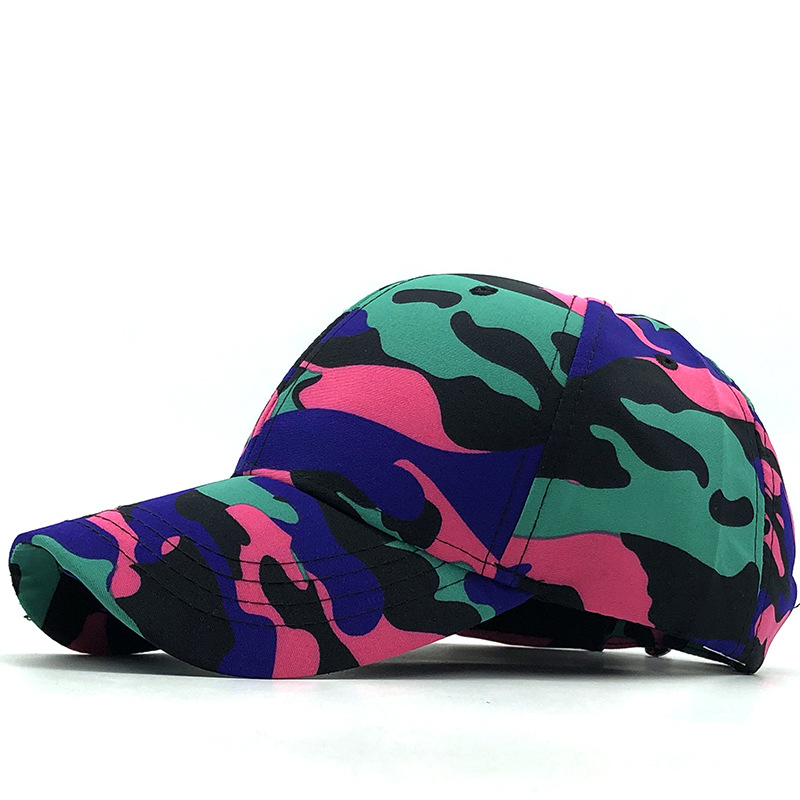 极速Summer Camo Baseball Cap Men Women Tactical Camouflage S - 图0