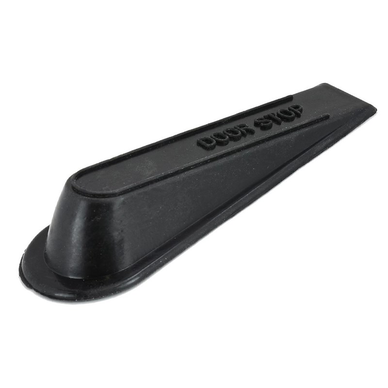 新品*5pcs Door Wedge Shaped Plastic Door Stops Non-Slip Blac - 图3