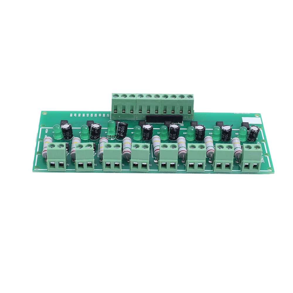 速发AC 110V 220V 8-Channel Optocoupler Isolation Module PNP - 图1