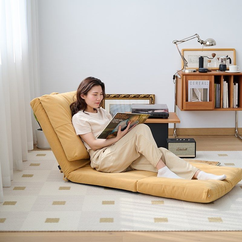 懒人卧室靠背椅折叠小沙发床上榻榻米飘窗支撑躺座椅单人坐靠椅子,淘宝优惠券,粉丝福利购,淘宝优惠卷