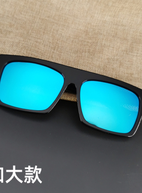 墨镜加加宽大脸偏光男太阳眼镜开车加大框方形个性大码潮人胖司机