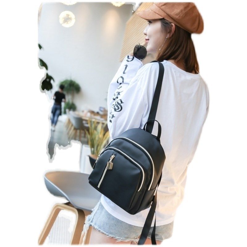 D6时尚双肩包新款休闲小背包轻便防水牛津布双肩背包潮女包潮流新,淘宝优惠券,粉丝福利购,淘宝优惠卷