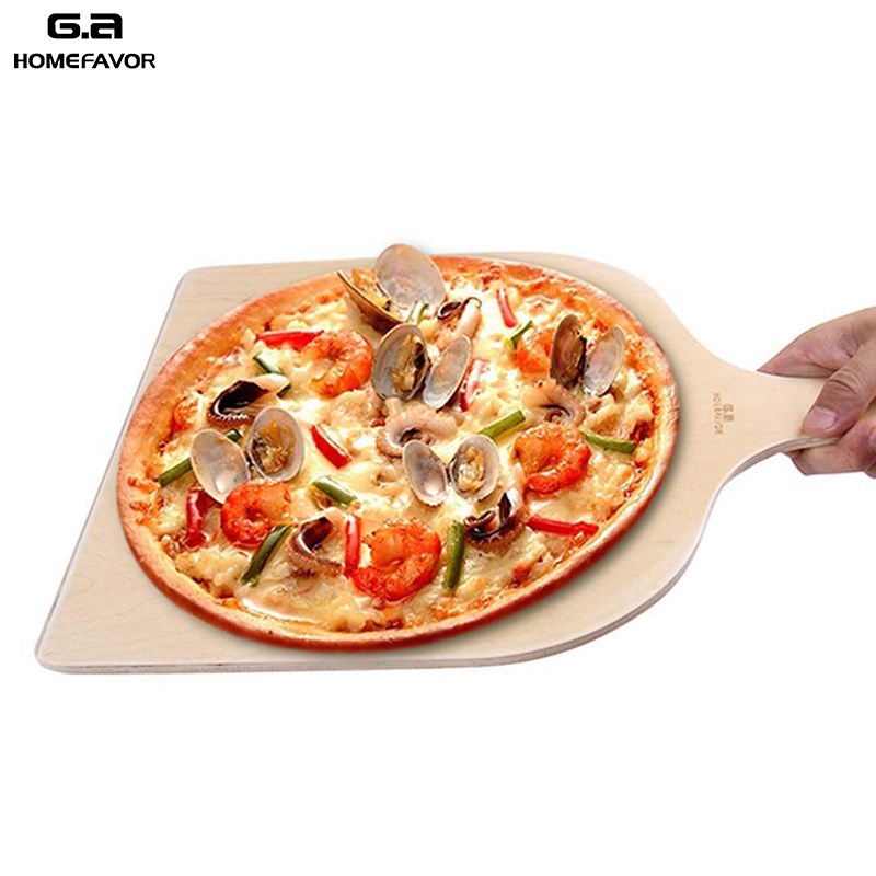 Wooden Pizza Paddle Spatula Pizza Shovel Peel Cutting Board - 图1