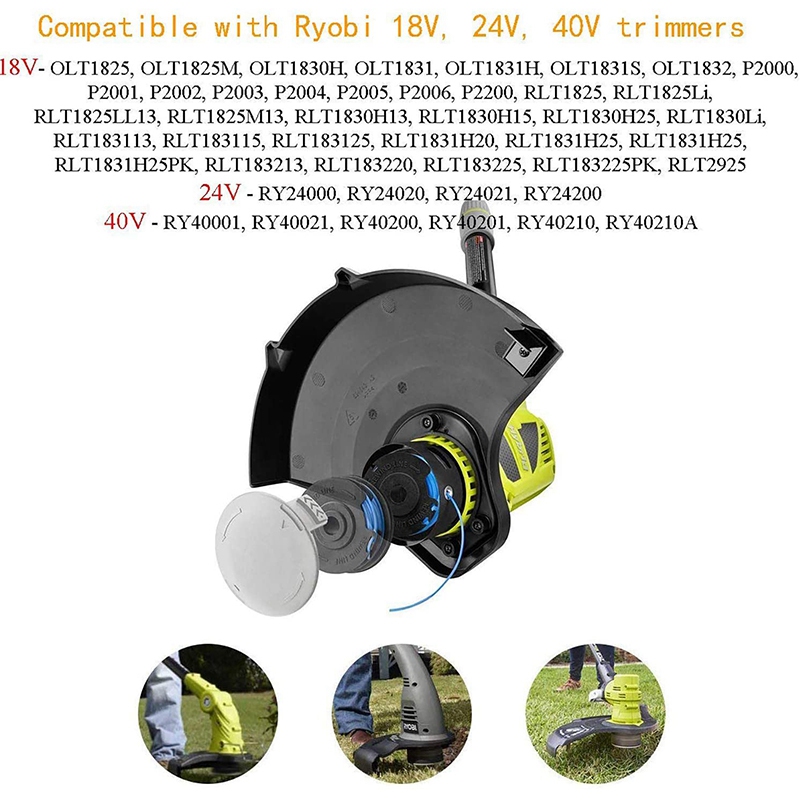 速发Hot for Ryobi One Plus AC14RL3A 18V 24V 40V 11Ft 0.065 I-图1