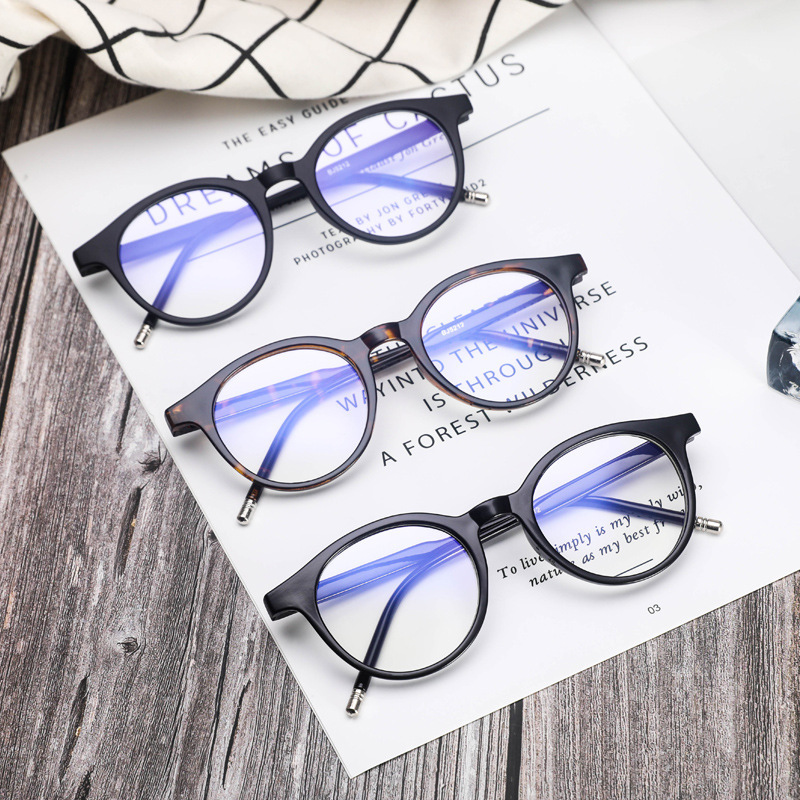 推荐Blue Light Glasses for Women Round Glasses Men Vintage F - 图0