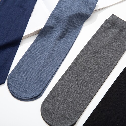 网红.10 pairs] Socks for men with low top solid color summer-图1