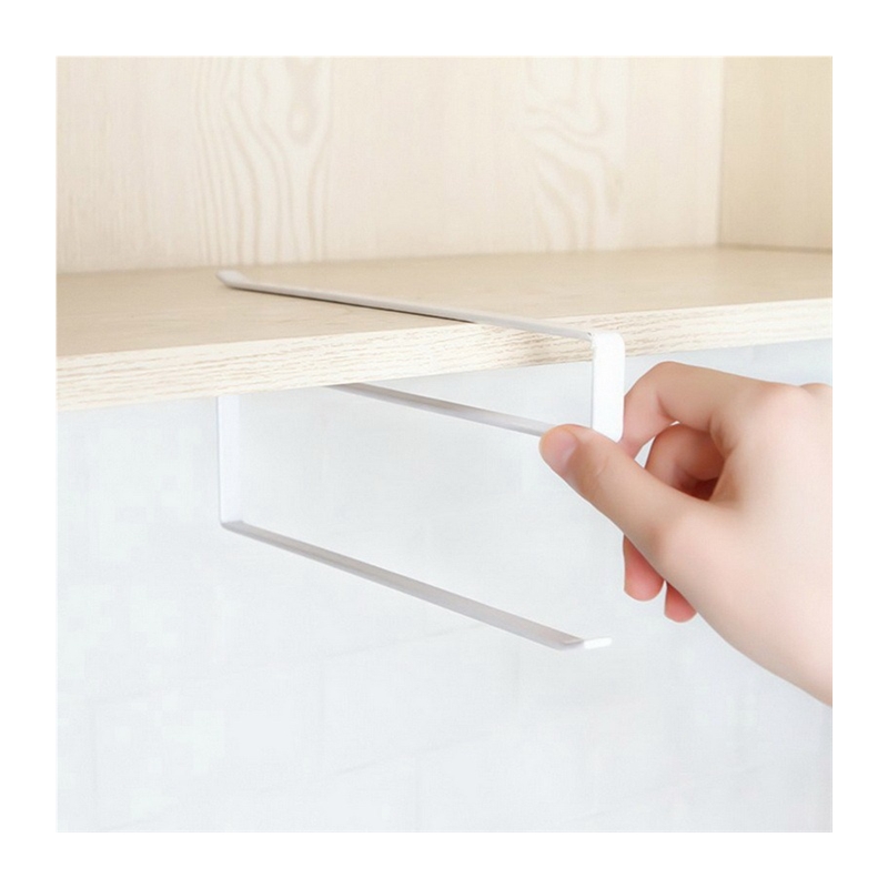 极速Paper Roll Holder Towel Rack Hanging Shelf Bathroom Stor - 图3