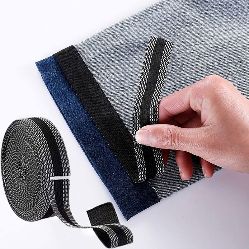 速发m Clothing Tape No Sew Hemming Fabric Fusing Tape DIY Se - 图0