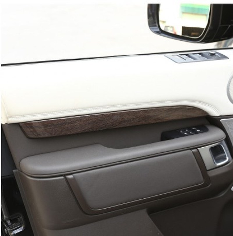 4PCS Oak Wood kStyle ABS Plastic Door Decoration Strips Trim-图2