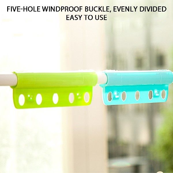 极速Windproof Clothes Hanger Fixed Buckle Longterm Use Durab-图3