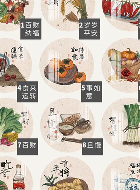 定制餐厅墙面装饰画饭店包厢墙面果蔬园食物杂粮丰收五谷麦穗挂画