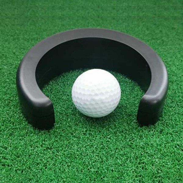 Half Opuning GolfiHole Cep Portable Indoor Golf PuttY ng Cup - 图1