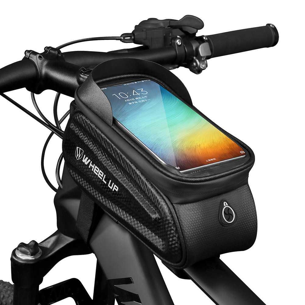 极速Rainproof Bicycle Bag Frame Front Top Tube Cycling Bag R - 图2