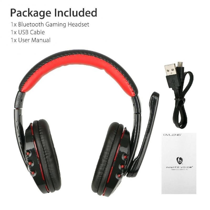 Wireless Headphones Stereo-Gaming Bluetooth Foldable with Mi-图0