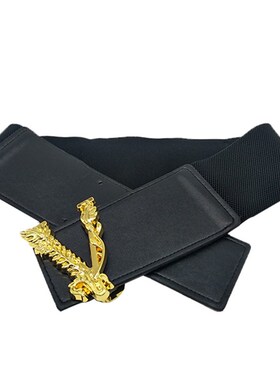 现货Elastic corsemt belt luxury brand plus size belts for wo