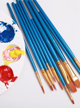 现货20 pcs Paint Brush Set by NylDon Hair Brushes for Acryli